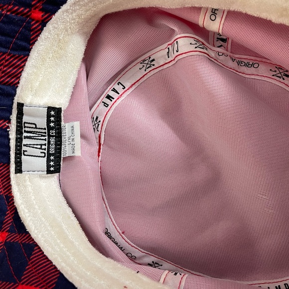 Camp Original Co. Red Bucket Hat Size L/XL - Picture 4 of 4